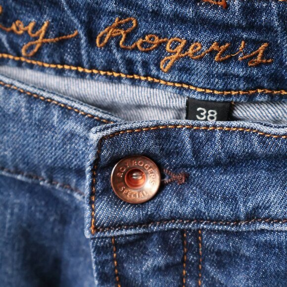 RARE Handmade Italian Roy Rogers Vintage Jeans - Picture 6 of 16